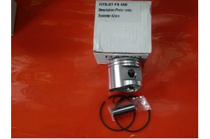 Поршень STIHL FS 450 42мм палець 10мм висота 34мм мотокоса